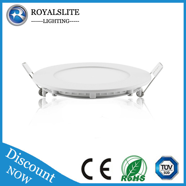 Factory price 12 watt round led panel light