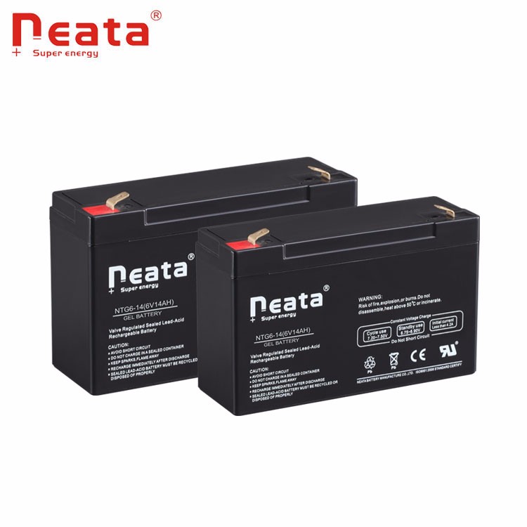 rechargeable sealed lead acid battery  6v14ah for security alarm system