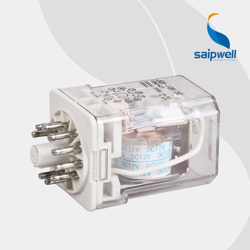 SAIPWELL/SAIP 28VDC/240VAC Power Electrical Socket Mounted Relay Switch