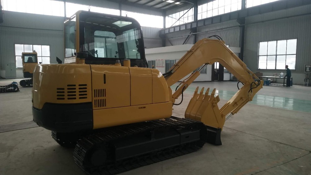 6.5 ton small crawler excavator digger machine for sale
