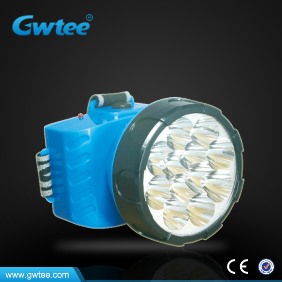 Long life Rechargeable battery with 2w LED Mini Headlamp