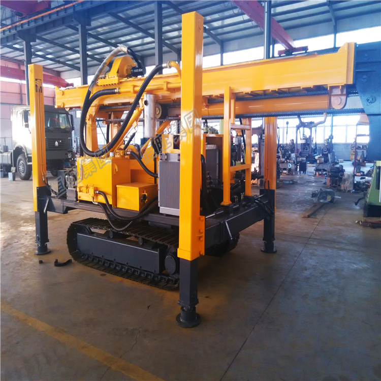 full  hydraulic rotary  anchor  type drilling rig ,crawler anchoring rigs