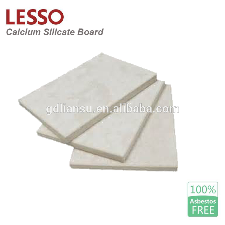 Free asbestos 9mm calcium silicate plate for interior partition and ceiling