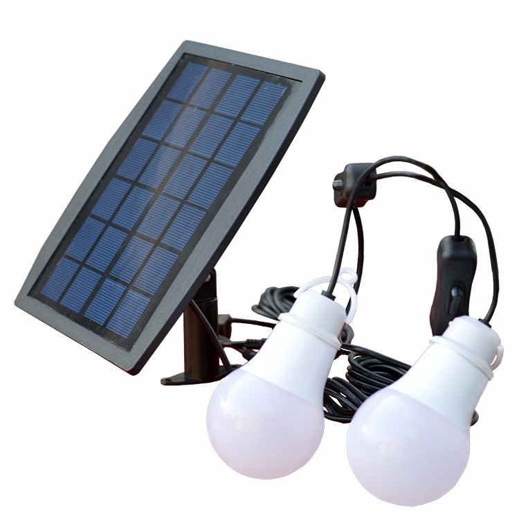 Hot Selling Portable Solar Power LED Bulb Lamp Solar Energy Light Bulbs