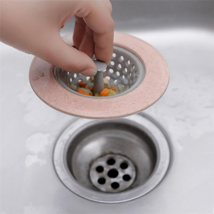 Hot Sale Kitchen Silicone Sink Drain Plugs Strainers Sewer Hair Filter Bathroom Catcher