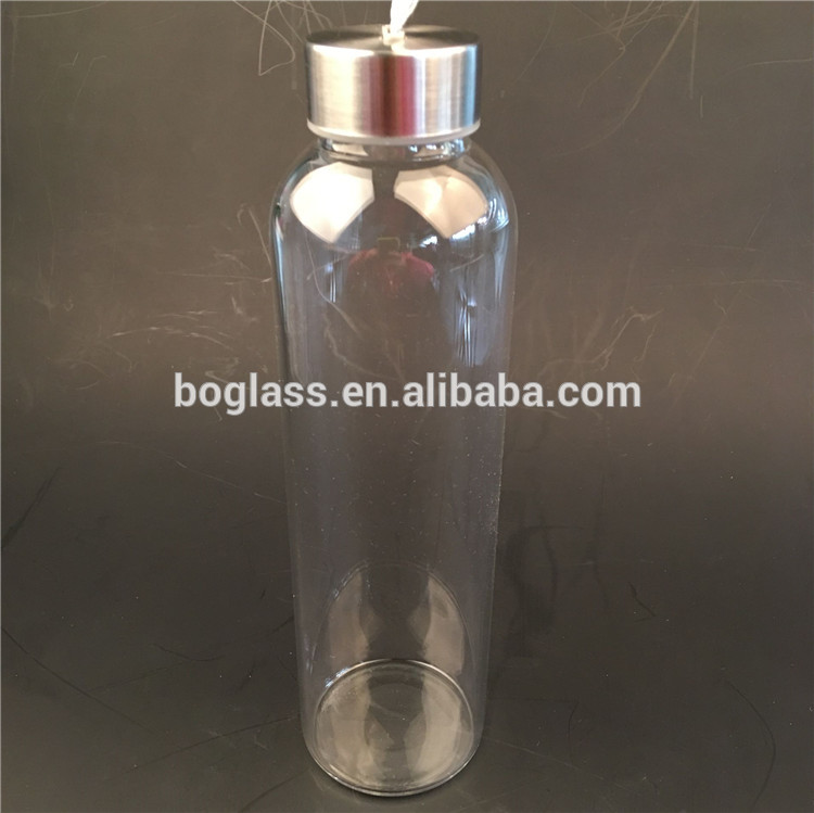 CE Custom Glass Water Bottle Supplier,Outdoor Sports Portable Glass Water Bottle