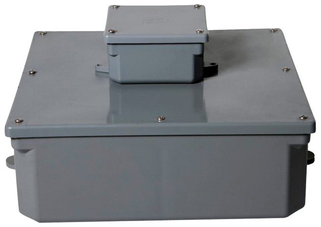 SAIP/SAIPWELL 100*100*75 Durable Electrical Plastic ip65 ABS Junction Box with Cable Gland Watertight Box