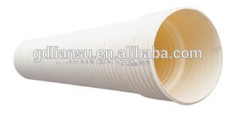 NO.1 pipe brand LESSO PVC-U Double Wall Corrugated Pipe