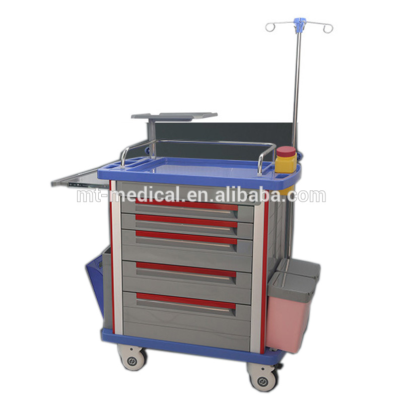 chinese manufacturer hospital equipment medical trolley for patients