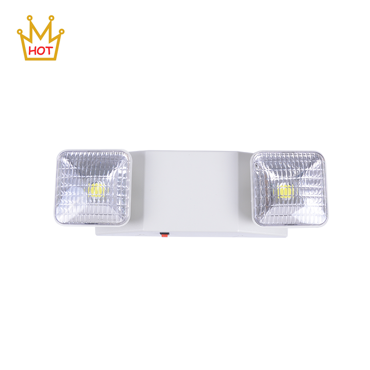 America standard led twin spot emergency light with lithium battery