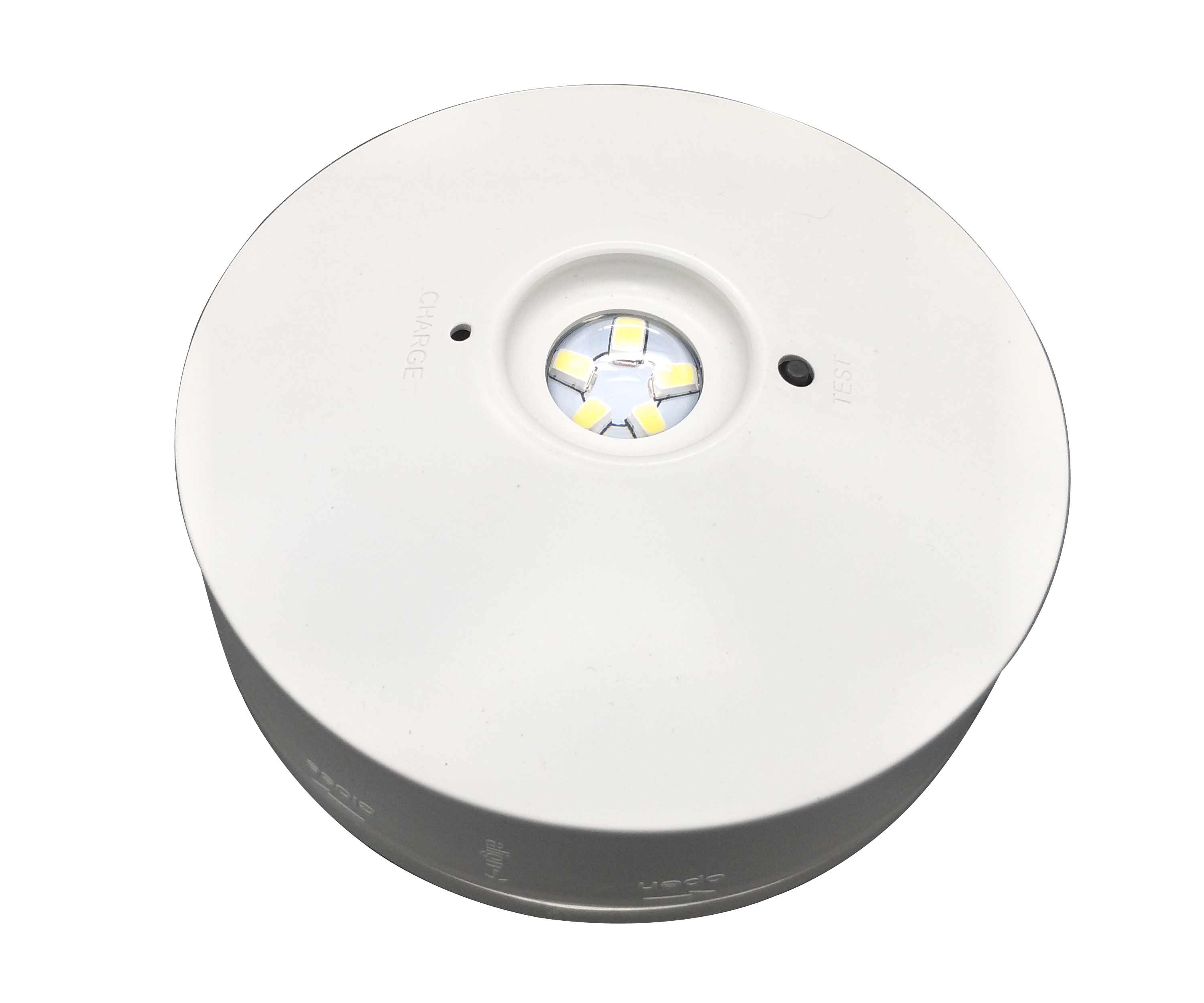 Round Battery Powered SMD LED Emergency Light