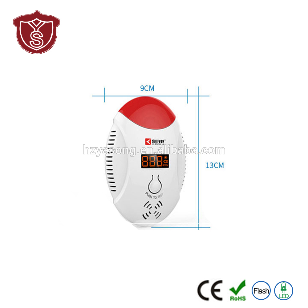 HA-03 Smoke Detector Fire Alarm CO Carbon Monoxide Gas Sensors Monitor