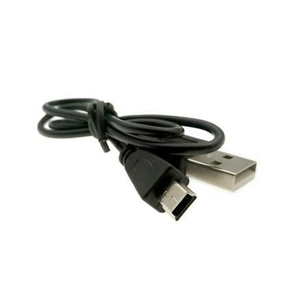 Data Sync Flat Mini USB A Male To Mini 5 Pins B Charger V3 USB Cable For MP3 MP4 MP5 Player Camera Radio Blue-tooth DVD