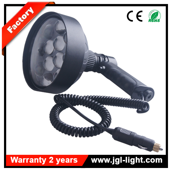 Automotive lighting guangzhou JGL car usb 36W cree LED LIGHT powerful Portable Handheld Spotlight for hunting light