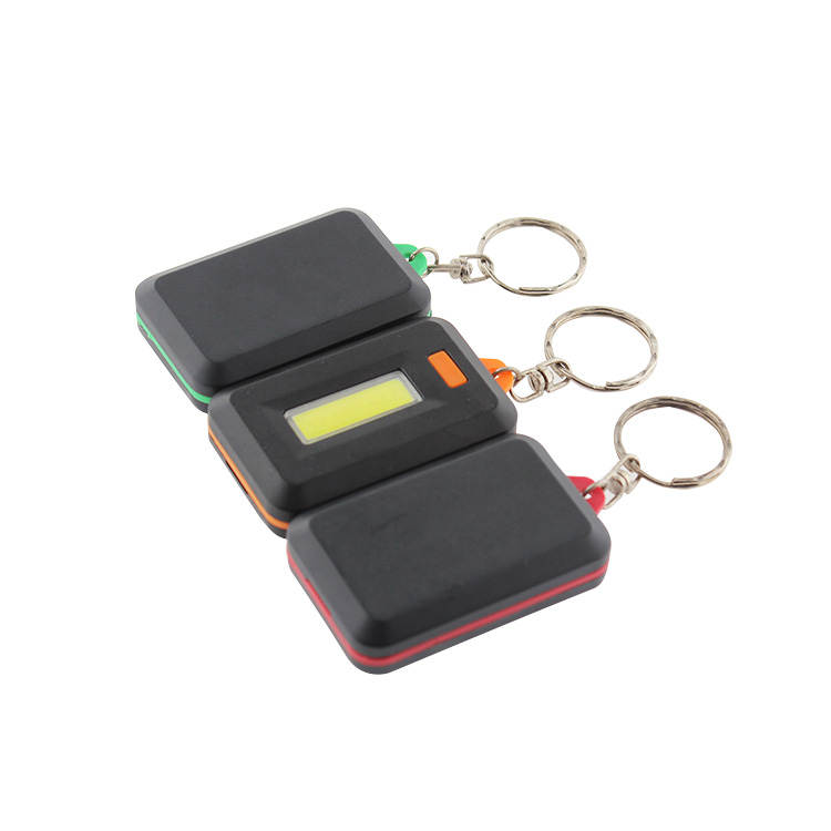 AAA Dry Battery COB Mini LED Keychain Flashlight