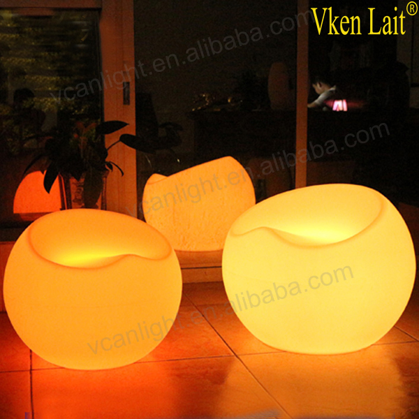 RGBW remote control led light bar chair