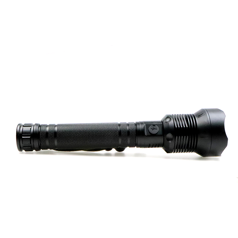 High Power led Strong Light Aluminium Alloy Waterproof Defensive Tactical Flashlight For Camping