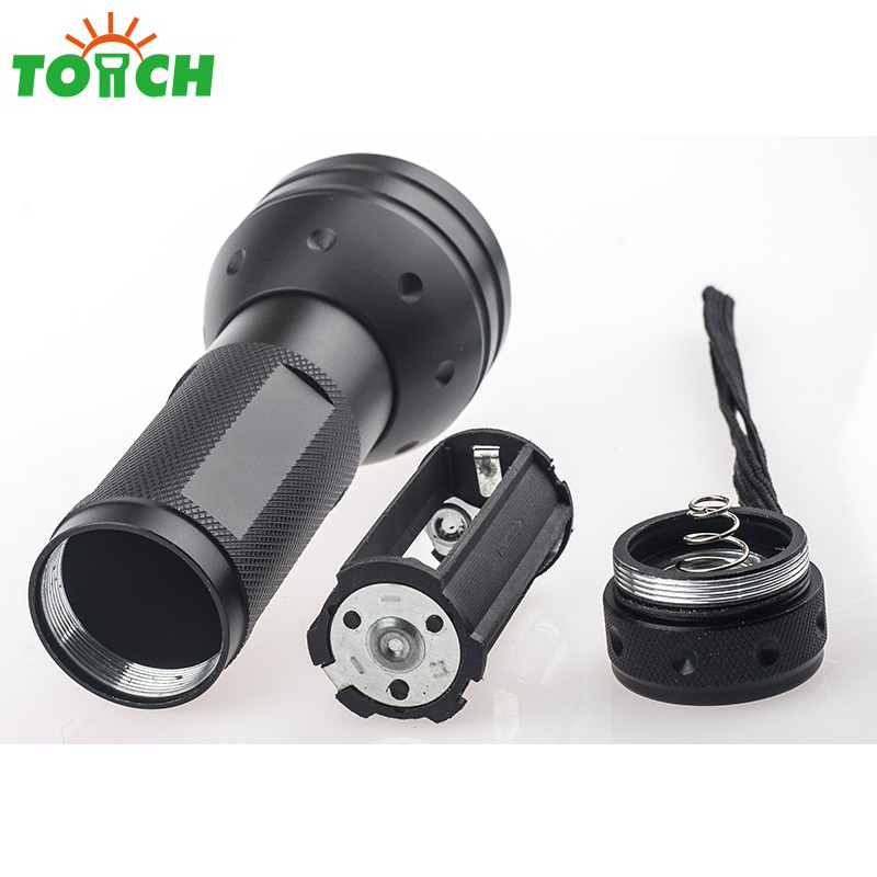 UV 51 led flashlight 395nm led torch light for industrial