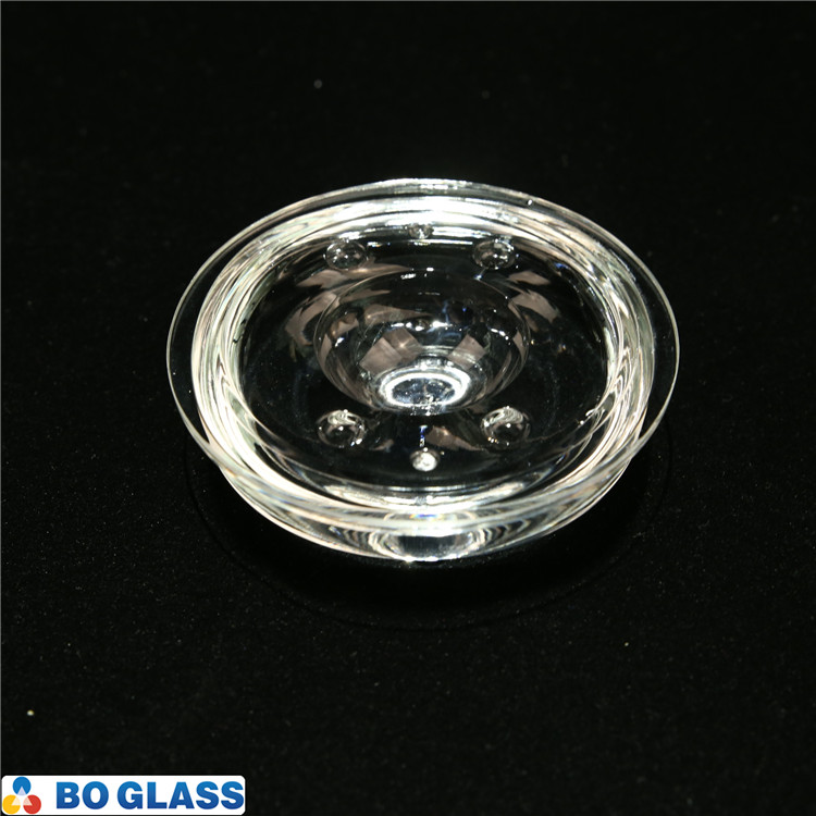 pressed led borosilicate glass lens for lighting from China Supplier