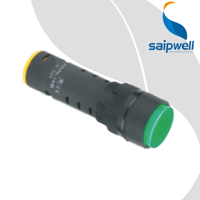 SAIP/SAIPWELL DC Electrical Polycarbonate Alarm 24V LED Indicator Light