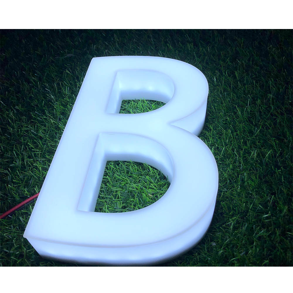 3D Business Sign Edge Lit Acrylic Led  Front and Side Lit LED Acrylic Letter Signage Boards