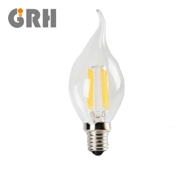 3000k cheap C35 4w e27 LED Filament Bulb