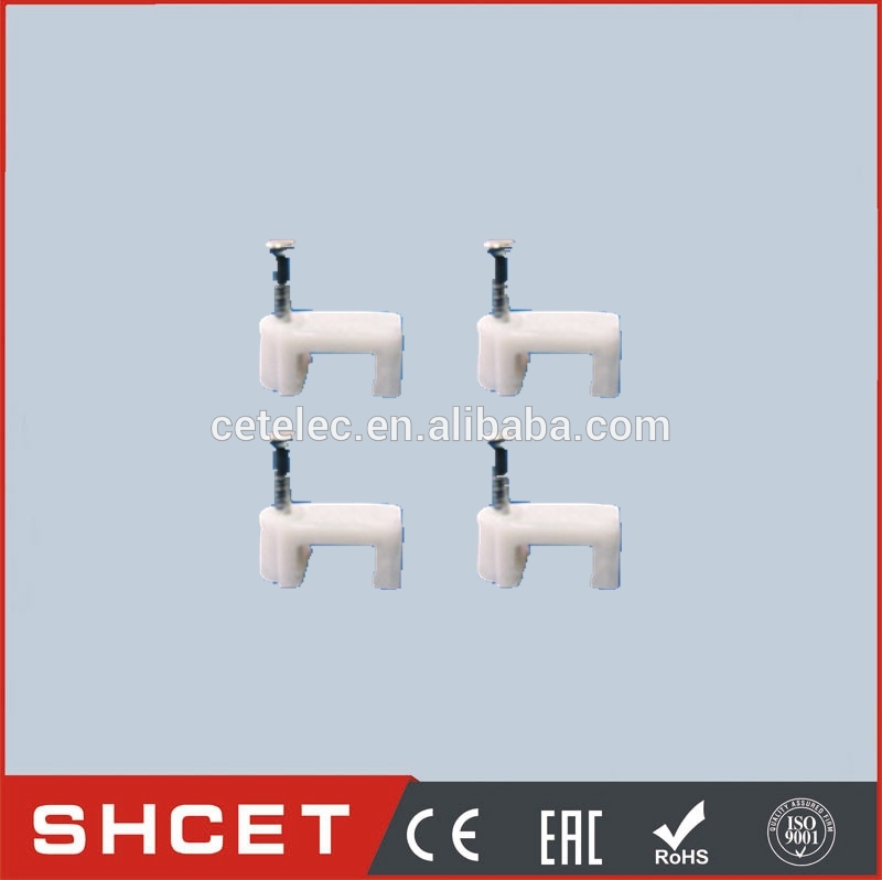 CET-R-22MM Round Type Plastic Wall Cable holder Clips