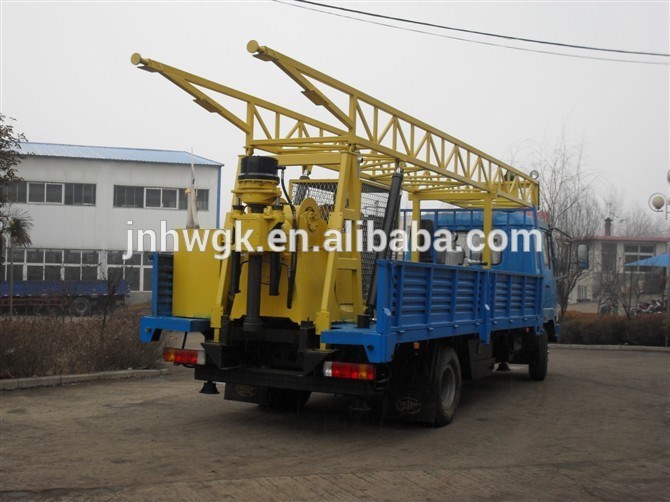 100% Original Top Quality Water Well Drilling Rig -Truck Mounted Hydraulic 300M Deep Water Well Drilling Machine For Sales