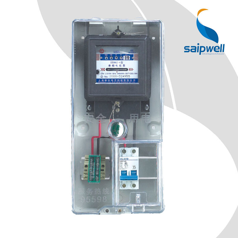 SAIP/SAIPWELL Plastic Electric one-Position ABS/PC Enclosure Meter Box