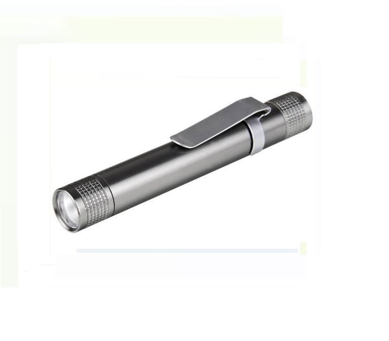 ES-8019 Customized Pen shape Metal Led Torch light