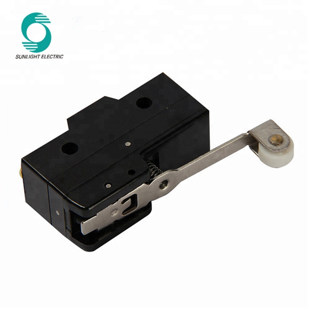 CE approval IP67 PI40 Z-15GW2-B spdt t85 125v 250v ac hinge roller lever type 15 amp micro roller switch microswitch