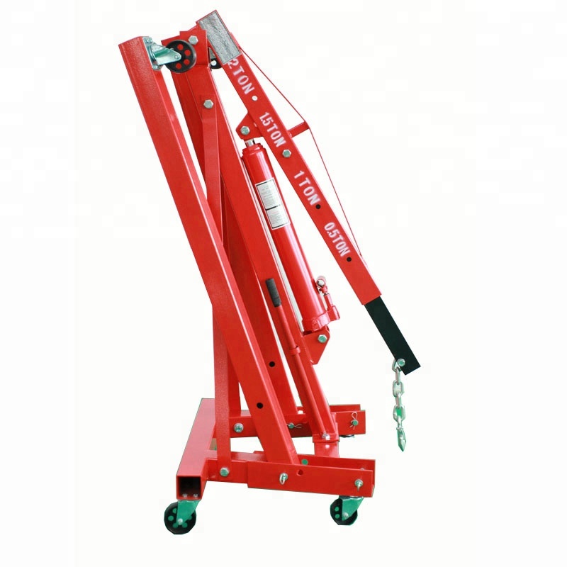 hydraulic crane trailer
