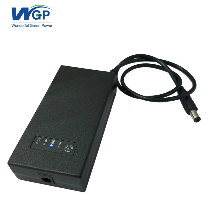 ABS black mini 12v 1a ups for modem wifi router and ip camera