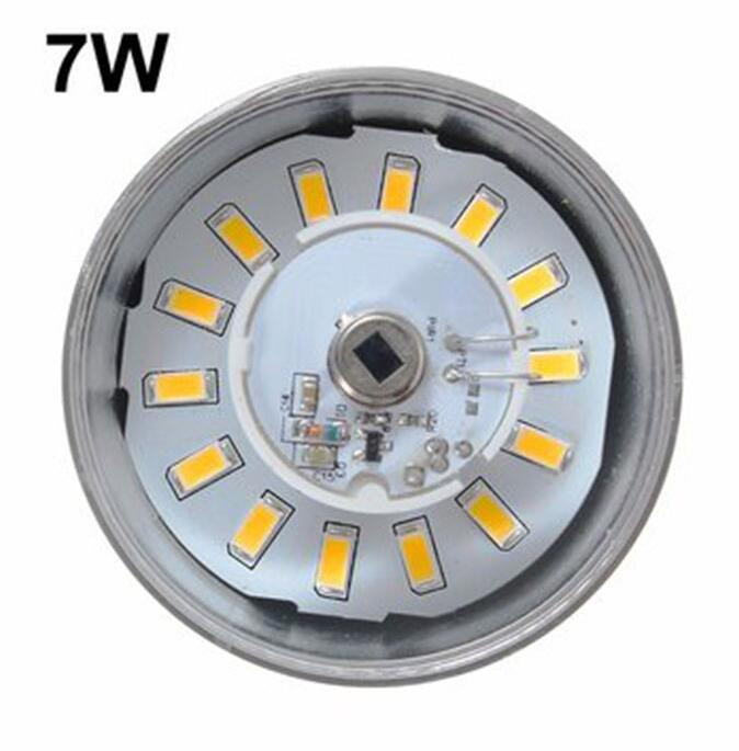 moderate price radar 7w E27 50000hr sensor led bulbs with high lumen and sensietivity
