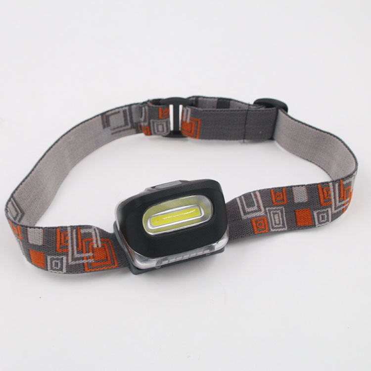 COB 3W LED headlamp Multifunction pocket carry LED headlamp 3*AAA battery led head lamp