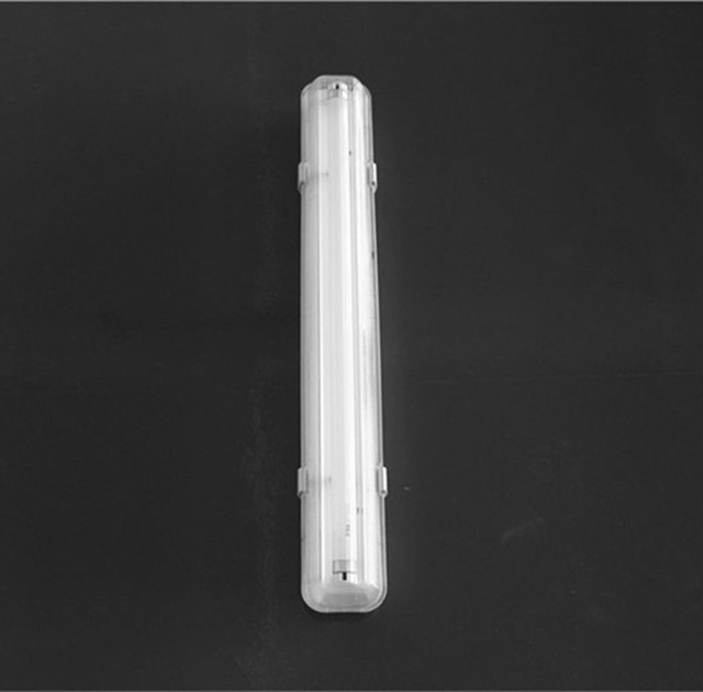 Triproof light fixture 2 feet 600mm 60cm 0.6m led strip light housing with transparent cover