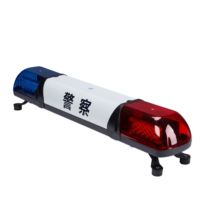 Senken led amber warning lightbar of police fire ambulance vehicle, led police warning lightbar