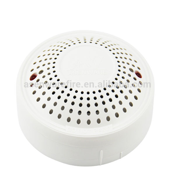 New design 24v wired smoke detector/sensor with strobe sounder