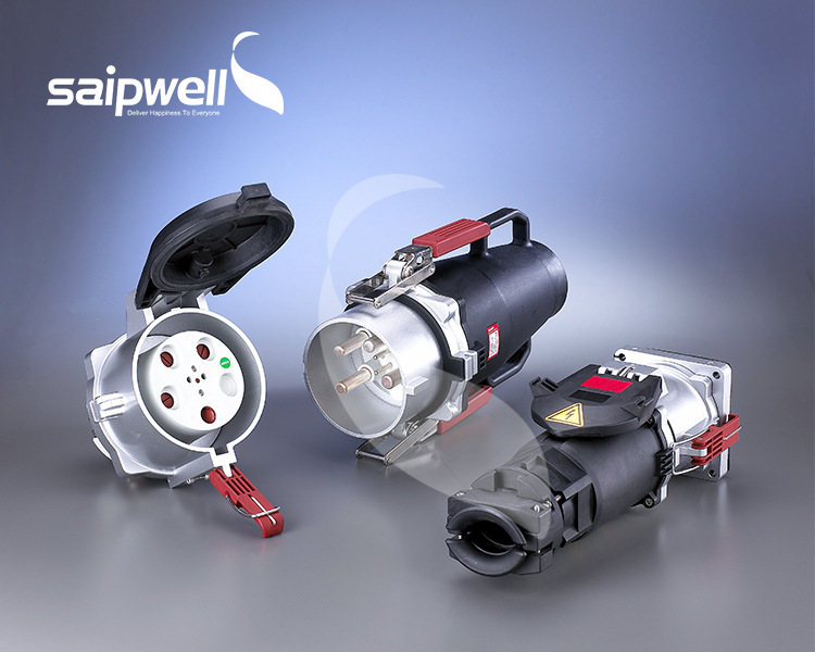 SAIPWELL Y Factory Wholesale IP44 High End Type Industrial Waterproof Plug And Sockets SP-252 4P 16A