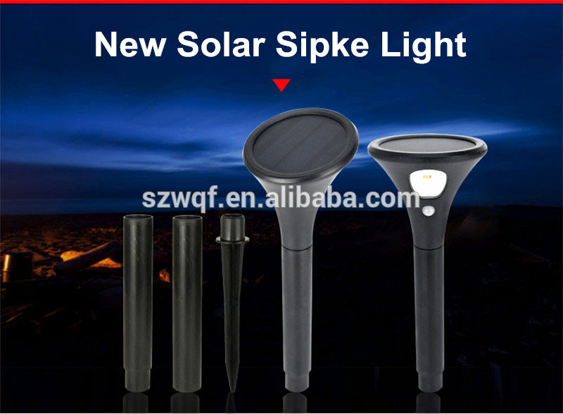 6V Solar Power 0.7W 1500mAh battery operated super bright 60-70lm 0.5W outdoor  solar power led garden stake lights