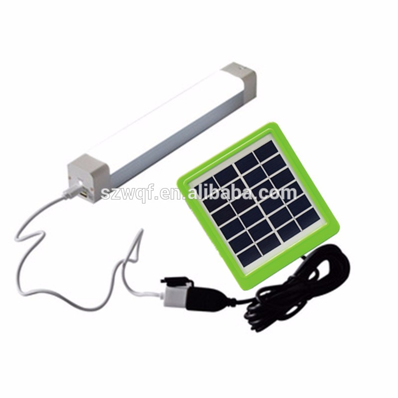 High quality new design solar powered battery operated led emergency light