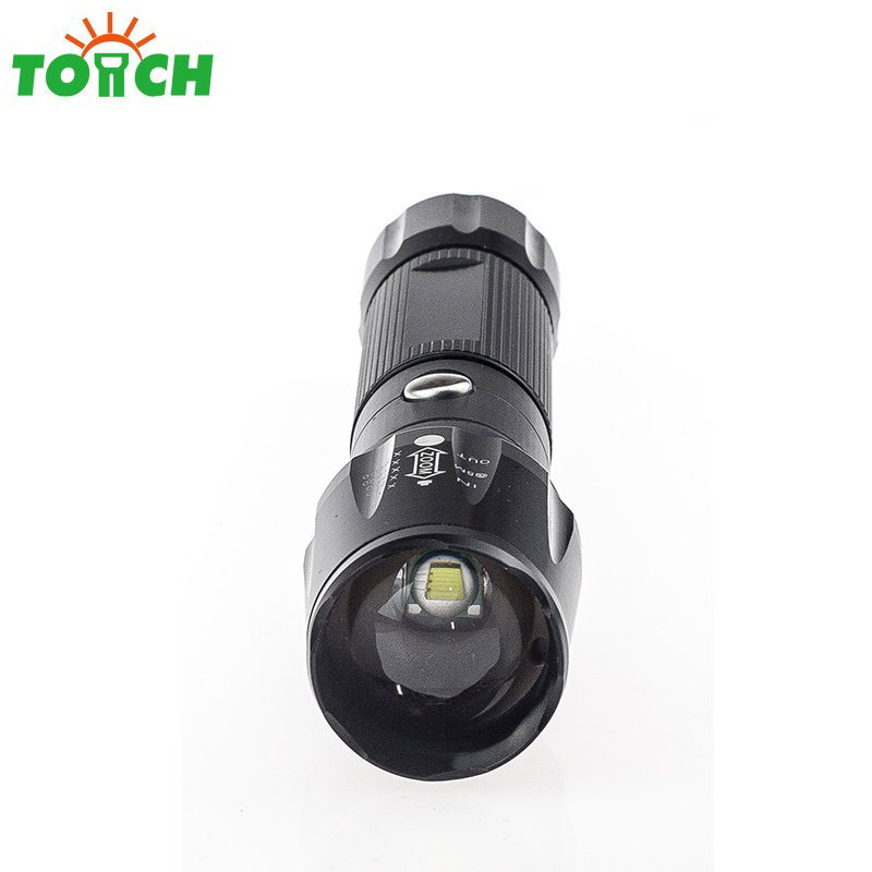 2020 New design product rechargeable zoom xml t6 Tactical led torch flashlight for camping