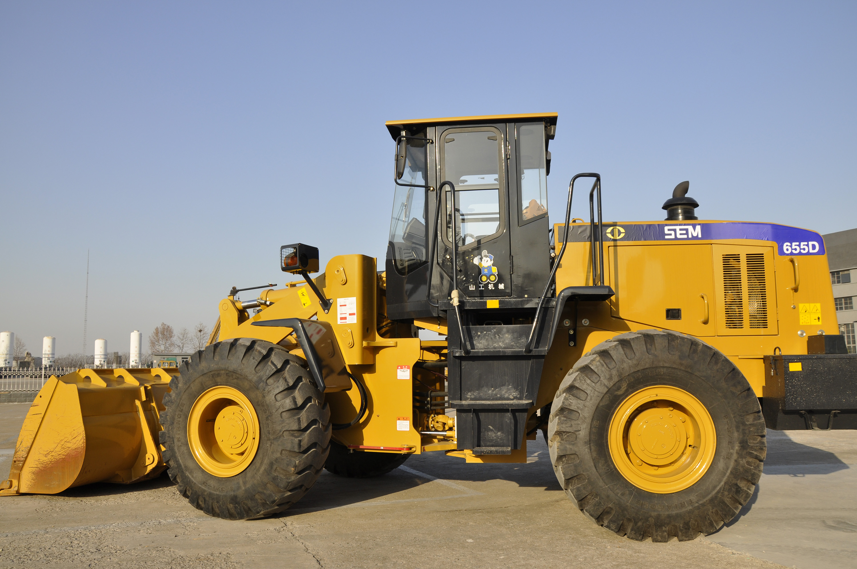 5Ton Wheel Loader SEM SEM655D 5T Front Loader for Sale