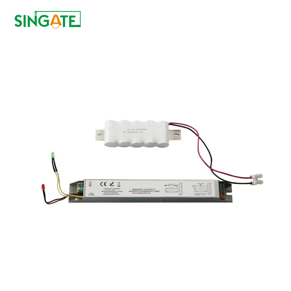 CE RoHS automatic emergency device led emergency battery emergency conversion kit for fluorescent tube