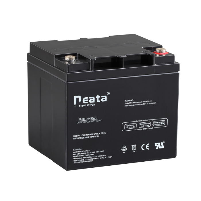 12 volt 38ah 50ah 20hr AGM rechargeable lead acid battery for inverter UPS EPS Solar system electricity storage