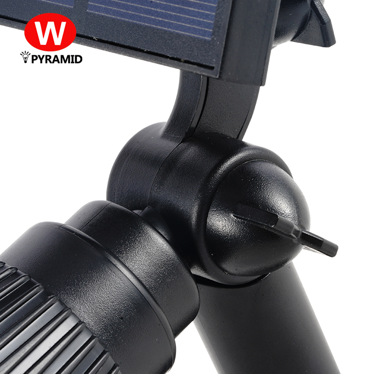 High quality  outdoor durable 1800mAh 3W 3.7V solar ground lawn light / wall spotlight