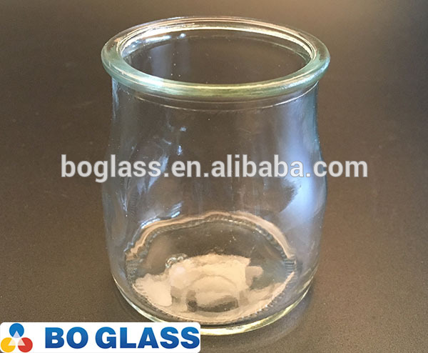 130 ml glass yogurt cup