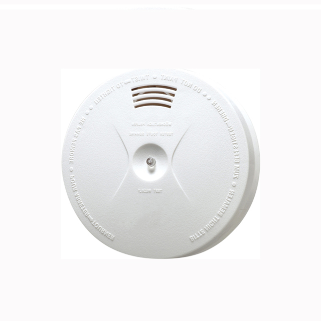 Portable 9V DC fire alarm standalone smoke detector with 7.2V battery