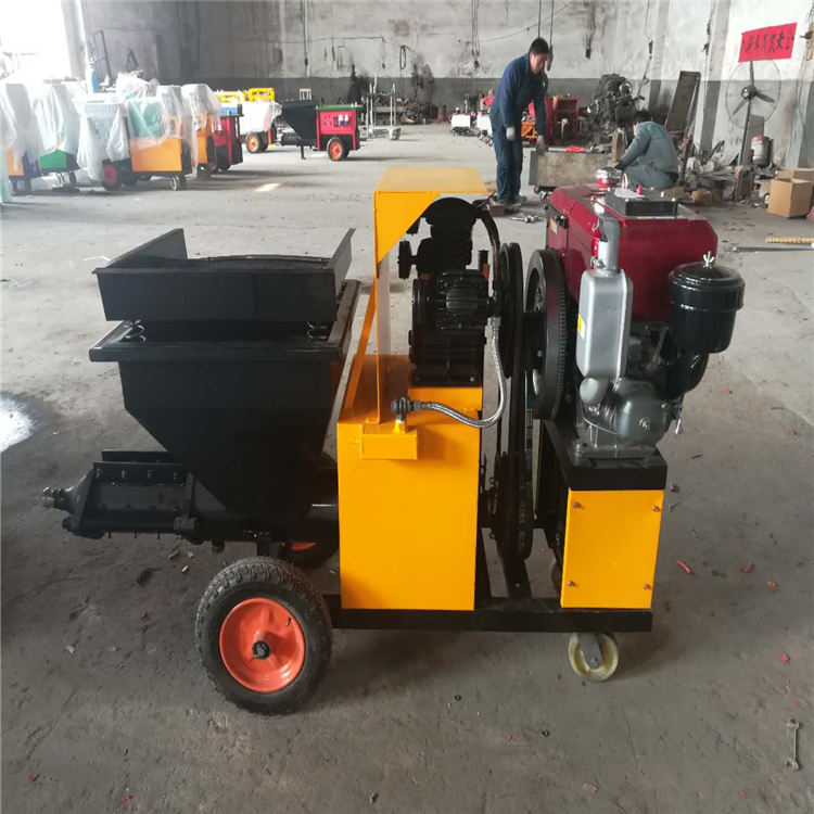 Mortar Spraying Machine,Mortar Pump,Double Piston Mortar Plastering Pump