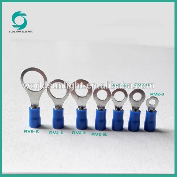 Female Spade Electrical Crimp Wire Connector stainless steel insulated ring terminal